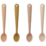 Liewood Skeer - Siv - 4-pak - Silikone - Tuscany Rose Multi Mix