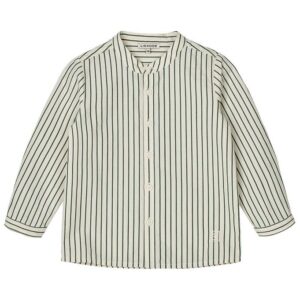 Liewood Skjorte - Austin - Garden green/Creme de la creme