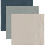 Liewood Stofbleer - Musselin - 3-pak - 65x65 cm - Lewis - Dove B