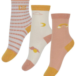 Liewood Strømper - 3-pak - Silas - Dream/Ecru Mix
