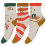Liewood Strømper - Silas - 3-pak - Holiday Sandy Mix