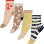 Liewood Strømper - Silas - 4-pak - Cherries Multi Mix