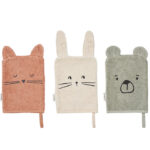 Liewood Vaskeklude - Sylvester - 3-pak - Dove Blue Mix