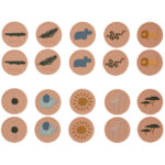 Liewood Vendespil - Easton - 20 Brikker - Safari/Pale Tuscany Mu