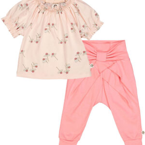 Müsli Sæt - T-shirt/Bukser - Chamomile - Mary/Bubblegum/Balsam C