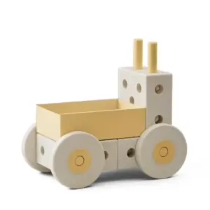 3-in-1 Baby Walker Sand Grey / Honey Yellow