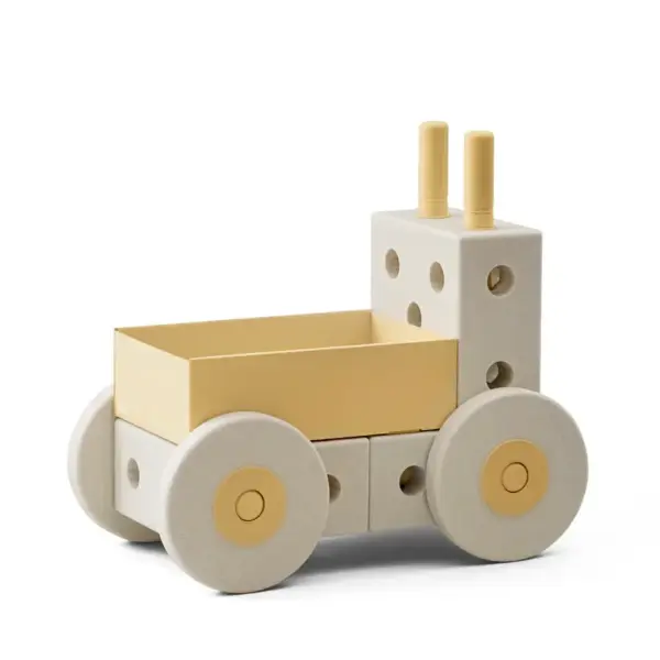 3-in-1 Baby Walker Sand Grey / Honey Yellow