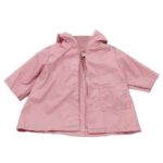 Asi Dukketøj - 43-46 cm - Regnjakke - Rose