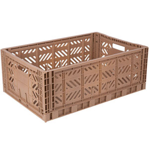 Aykasa Foldekasse - 60x40-22 cm - Maxi - Warm Taupe