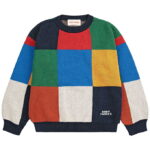 Bobo Choses Bluse - Strik - Multicolor Tiles