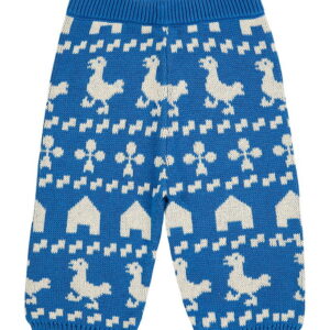 Bobo Choses Bukser - Strik - Farm All Over - Blå