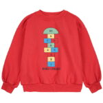 Bobo Choses Sweatshirt - Hopscotch - Rød