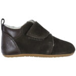Bundgaard Hjemmesko - Wide fit - Teddy - Dark Brown