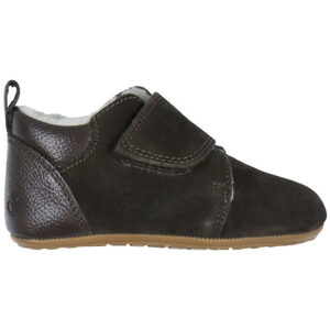 Bundgaard Hjemmesko - Wide fit - Teddy - Dark Brown