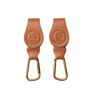 Cloby Stroller Hooks Brown