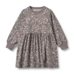 Dorthea Jersey Kjole - Purple stone flowers - 4 ÅR