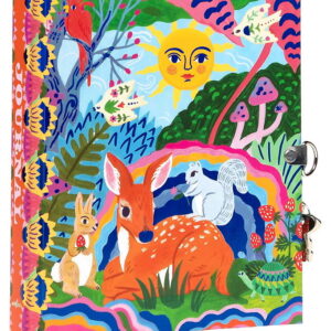 Eeboo Dagbog m. Lås - Bambi