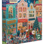 Eeboo Puslespil - 1000 Brikker - 58,4x58,4 cm - A Happy Holiday