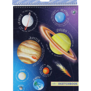 Eeboo Skitseblok - Our Planets