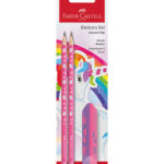 Faber-Castell Blyantsæt - 3 Dele - Unicorn