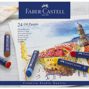 Faber-Castell Fedtfarver - 24 stk