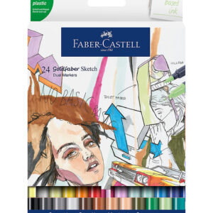 Faber-Castell Tuscher - 24 Stk. - Goldfaber Sketch
