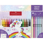 Faber-Castell Tuscher - 24 stk. - Unicorn Pastel