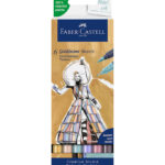 Faber-Castell Tuscher - 6 Stk. - Goldfaber Sketch - Fashion