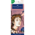 Faber-Castell Tuscher - 6 Stk. - Goldfaber Sketch - Portrait