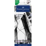 Faber-Castell Tuscher - 6 stk. - Grå