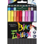 Faber-Castell Tuscher - Black Edition - 20 Stk