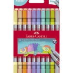 Faber-Castell Tuscher - Dobbelt Tyk/Tynd - 10 stk - Pastel