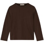 Fliink Bluse - Rib - Kenna - Coffee Bean