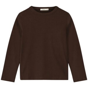 Fliink Bluse - Rib - Kenna - Coffee Bean