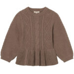 Fliink Bluse - Strik - Cottie - Pine Bark