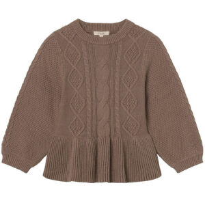 Fliink Bluse - Strik - Cottie - Pine Bark