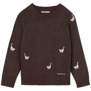 Fliink Bluse - Strik - Mahdi - Coffee Bean