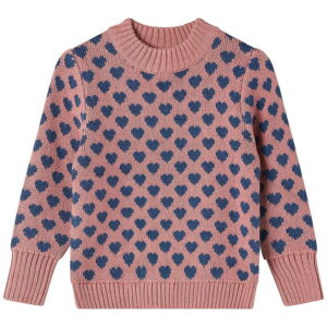 Fliink Bluse - Uld/Bomuld - Strik - Janie Heart - Ash Rose