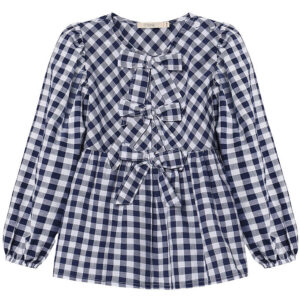 Fliink Bluse - Zorro - Insignia Sandshell Check