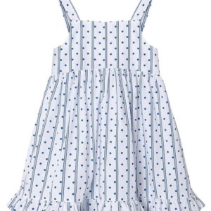 Fliink Kjole - Polka - Cloud Dancer Dot Aop