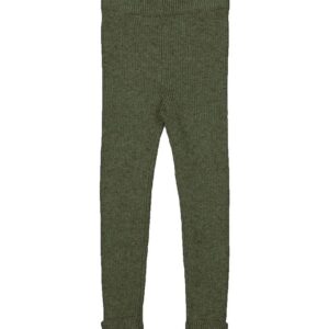 Fliink Leggings - Strik - Benna Rib - Burnt Olive