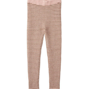 Fliink Leggings - Strik - Rib - Benna - Peach Whip/Cub