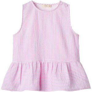 Fliink Top - Ciao - Cloud Dancer/Pink Stripe
