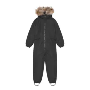 Flyverdragt w/fur - Black - 5 ÅR