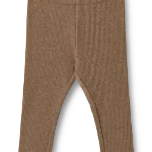 Jules Jersey Leggings - Coffee melange - 2 ÅR