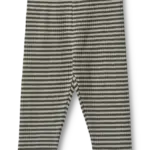 Jules Jersey Leggings - Winter forest stripe - 6 MDR.