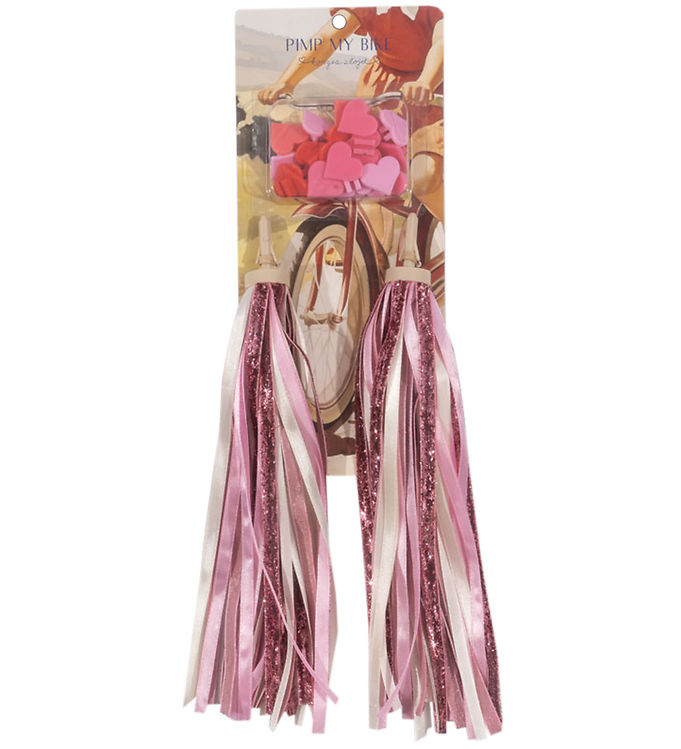 Konges Sløjd Cykelpynt - Pimp My Bike - Pink Glitter