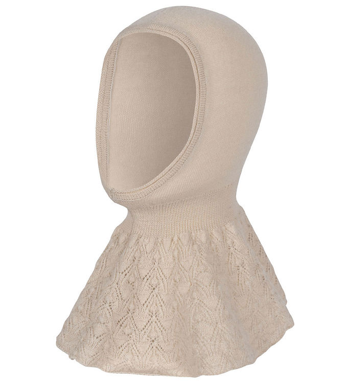 Konges Sløjd Elefanthue - Strik - 1-lags - Almond Mix