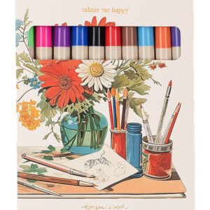 Konges Sløjd Farveskiftende Tuscher - 10 stk. - Multi