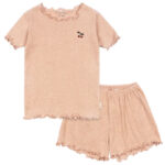 Konges Sløjd Sæt - T-shirt/Shorts - Roli - Cameo Rose